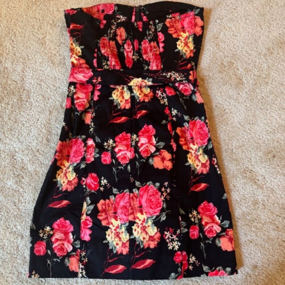 Papaya Floral Short Sundress Size S NWT